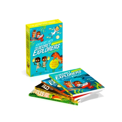 预订 Adventures with the Secret Explorers: Collection One: 4-Book Box Set of Educational Fiction Chapter Books Books: 97