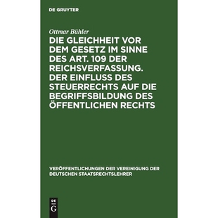 Einfluß Die Der auf Gesetz des 109 Sinne Reichsverfassung. Beg die vor Gleichheit der dem Steuerrechts Art. 预订