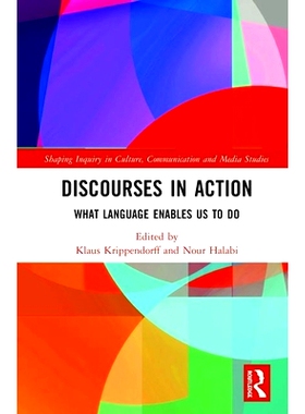 预订 Discourses in Action: What Language Enables Us to Do 行动话语: 9780367404208
