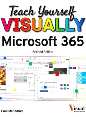 预订 Teach Yourself Visually Microsoft 365, 2nd Edition: 9781394298273