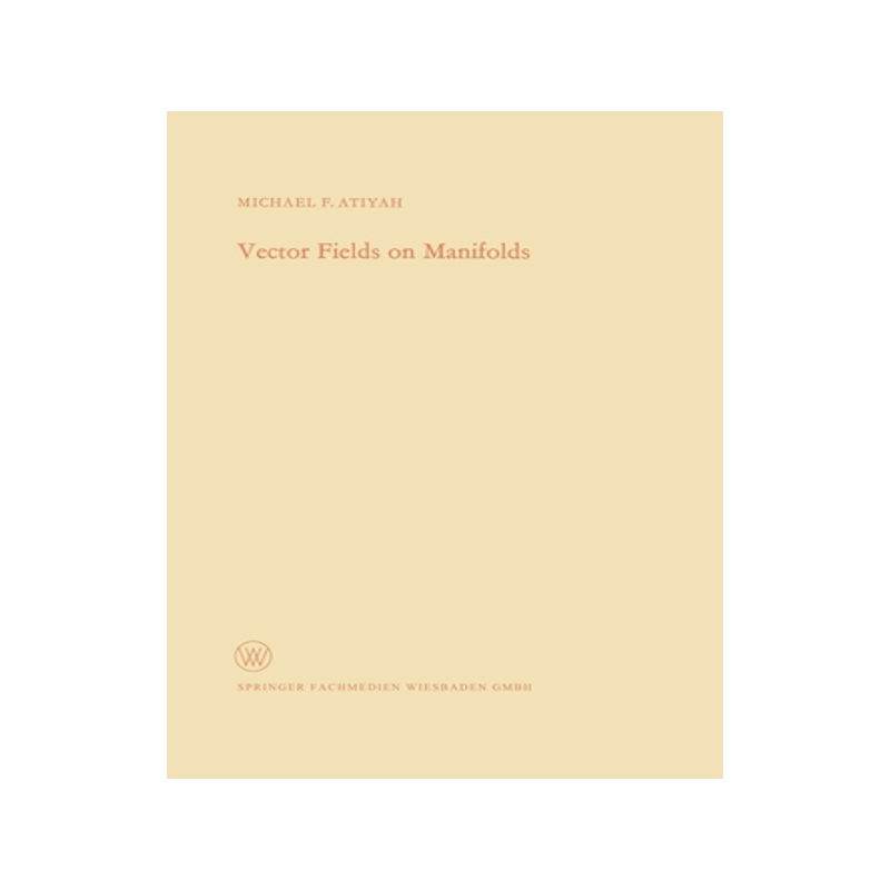 预订 Vector Fields on Manifolds