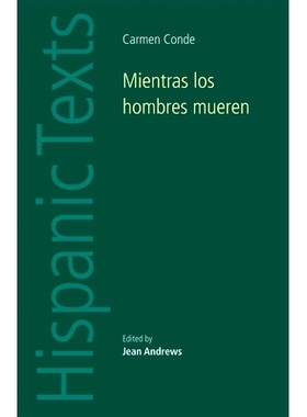 预订 Mientras los hombres mueren: Carmen Conde: 9780719077524