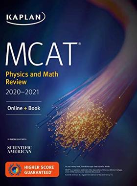 【预售】MCAT Physics and Math Review 2020-2021: Online + Book