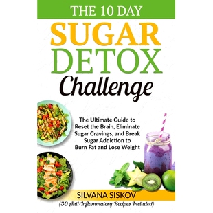 Sugar Challenge Brain Guide Break Cravings and the Detox Ultimate Reset 预订 Day Eliminate The