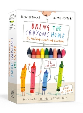 预订 Bring the Crayons Home: A Box of Crayons, Letter-Writing Paper, and Envelopes: 9780593136225