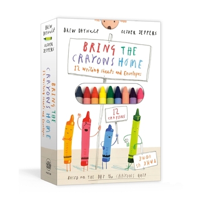 预订 Bring the Crayons Home: A Box of Crayons, Letter-Writing Paper, and Envelopes: 9780593136225