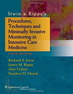 Rippe’s and 预订 Intensive Medicine Procedures; Irwin Invasive Minimally Techniques Care Monitoring