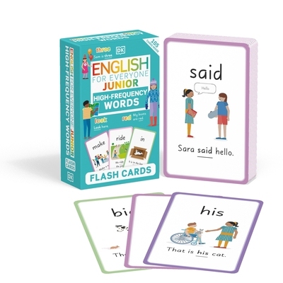 预订 English for Everyone Junior High-Frequency Words Flash Cards 英语入门：初中高频词汇闪卡: 9780241536230