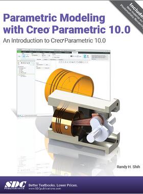 [预订]Parametric Modeling with Creo Parametric 10.0 9781630576202
