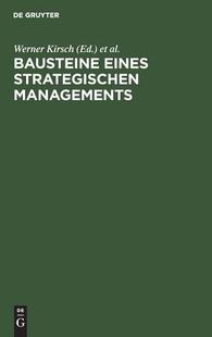 【预订】Bausteine eines Strategischen Managements 9783110087833