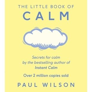 预售 平静小书 布莱克书店曼尼同款 小格言 Paul Wilson 英文原版 The Little Book Of Calm