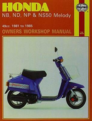 [预订]Honda NB, ND, NP & NS50 Melody (81 - 85) Haynes Repair Manual 9781850102922