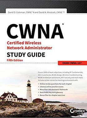 【预售】Cwna: Certified Wireless Network Adm...