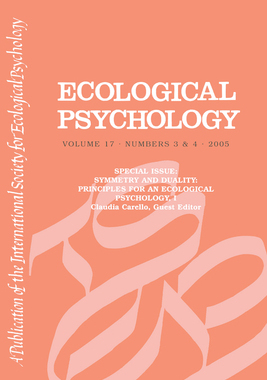 预订 Symmetry And Duality Eco V17#3&4