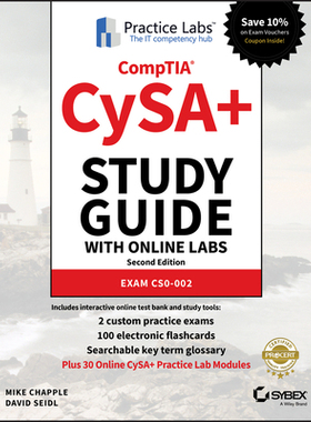 【预订】Comptia Cysa+ Study Guide with Online Labs