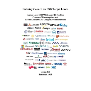 预订 ESD Industry Council System Level White Paper III Archive: Common Misconceptions and System Efficient ESD Design Re