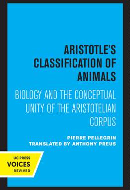 [预订]Aristotle’s Classification of Animals 9780520330405