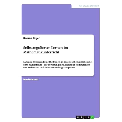 预订 Selbstreguliertes Lernen im Mathematikunterricht: Nutzung der leeren Begleitheftseiten im neuen Mathematiklehrmitte