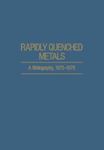 Metals Quenched 预订 Rapidly