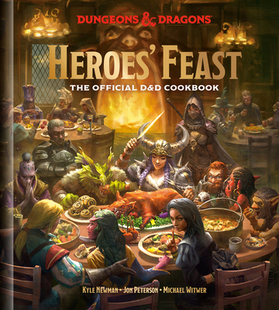 Dungeons 9781984858900 Heroes’ Cookbook Dragons Official The Feast 预订