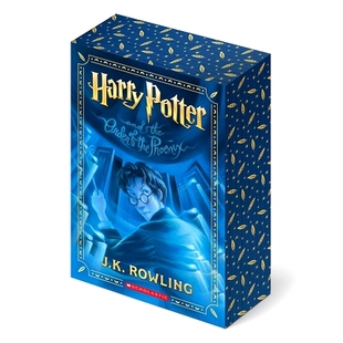 刷边版 Phoenix Potter 哈利·波特与凤凰社 平装 and J.K.罗琳 哈迷收藏礼品 Order 预售 英文原版 the Harry
