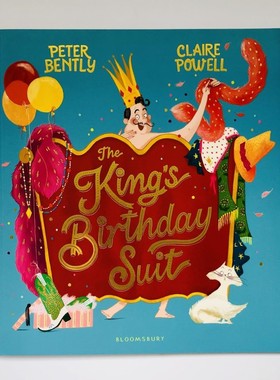 国王的生日礼服 Claire Powell 插画绘本 皇帝的新衣新版 英文原版 The King's Birthday Suit