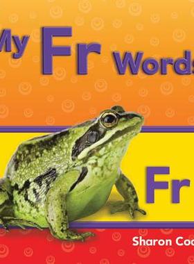 【预售】My Fr Words (More Consonants, Blends, and Digraphs)