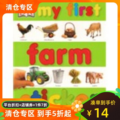 DK My First Farm Sticker Book