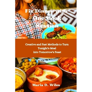 预订 Fix Dinner with One Cook Session: Creative and Fast Methods to Turn Tonight’s Meal into Tomorrow’s Feast: 9798328