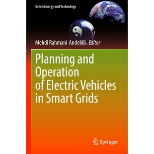9783031359132 Vehicles Grids Smart 电动汽车规划与运行 Planning and Operation 预订 智能电网 Electric
