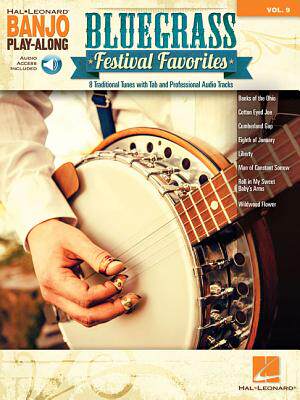 【预订】Bluegrass Festival Favorites: Banjo Play-Along Volume 9