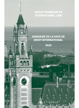 预订 Hague Yearbook of International Law / Annuaire de La Haye de droit international, Vol. 33 (2020) 海牙国际法年鉴，第