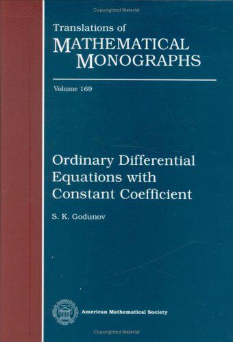 【预售】Ordinary Differential Equations with Constant Coefficient