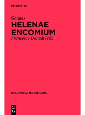 预订 Helenae encomium 海伦的赞美: 9783110316353