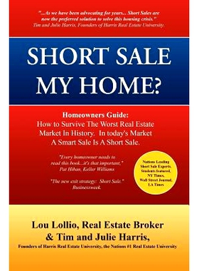 预订 Short Sale My Home?: A Homeowners Guide to a Short Sale: 9781460962428