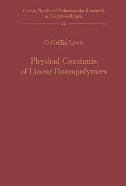 预订 Physical Constants of Linear Homopolymers