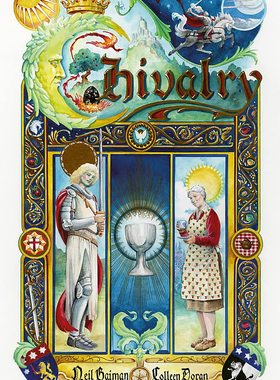 骑士精神 尼尔盖曼 图像小说 精装 英文原版 漫画 Chivalry: Neil Gaiman & Colleen Doran