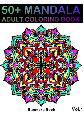 预订 50+ Mandala: Adult Coloring Book 50 Mandala Images Stress Management Coloring Book For Relaxation, Meditation, Happ
