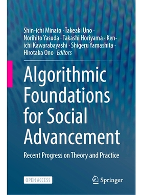 预订 Algorithmic Foundations for Social Advancement: Recent Progress on Theory and Practice 社会进步的算法基础：理论与实