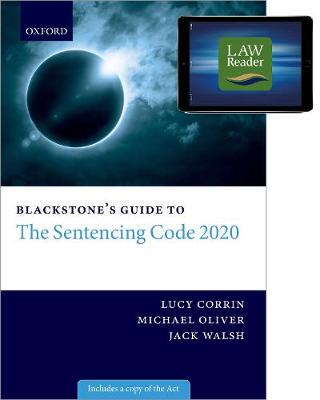 【预订】Blackstone’s Guide to the Sentencing Code 2020