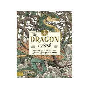 龙舟 精装绘本 Tomislav Tomic 克罗地亚插画师 英文原版 The Dragon Ark: Join the quest to save the rarest dragon on Earth
