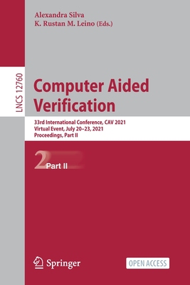 【预订】Computer Aided Verification 9783030816872