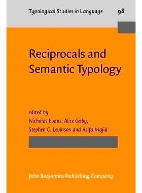 预订 Reciprocals and Semantic Typology 互补与语义类型学: 9789027206794