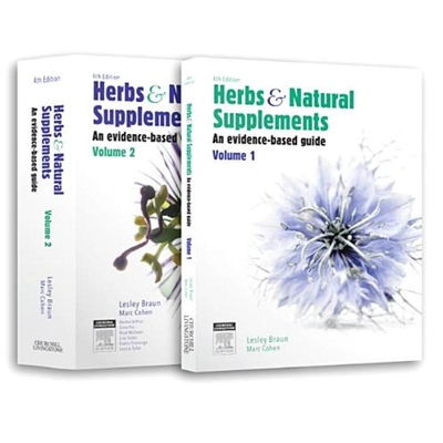 预订 Herbs and Natural Supplements, 2-Volume set An Evidence-Based Guide 草药与天然补充剂：循证指导 第4版 9780729553841