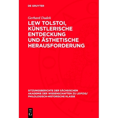 预订 Lew Tolstoi, künstlerische Entdeckung und ästhetische Herausforderung: 9783112713341