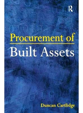 预订 Procurement of Built Assets 采购建筑资产: 9781138162105