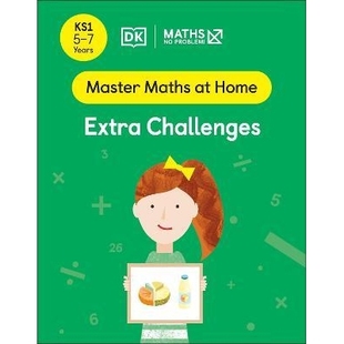 预订 Maths - No Problem! Extra Challenges, Ages 5-7 (Key Stage 1) 数学——没问题!额外挑战,适合5-7岁(小学一年级)儿童