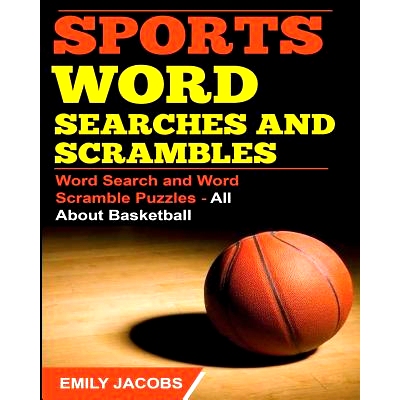 预订 Sports Word Searches and Scrambles - Basketball: 9781683050421