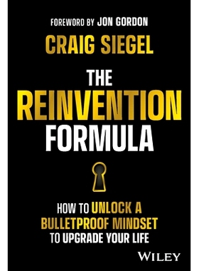 预订 The Reinvention Formula: How to Unlock A Bulletproof Mindset to Upgrade Your Life 重塑公式：如何解锁防弹心态来提升