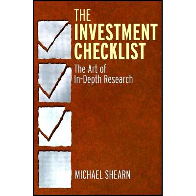 现货 The Investment Checklist: the Art of In-Depth Research 投资清单：深入研究艺术: 9780470891858
